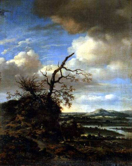 Extensive River Landscape c.1665/1670 a Jan Wynants