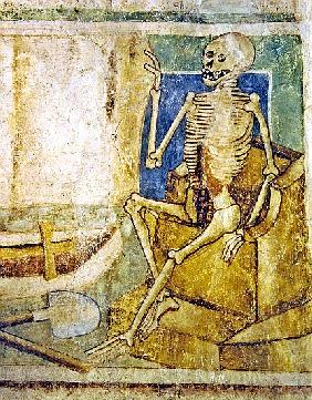 The Dance of Death: Death the open tomb