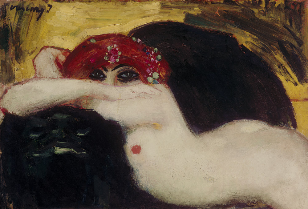Act of a red-haired woman. a János Vaszáry