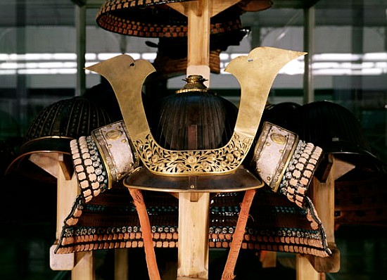 Samurai helmet, mid 14th century a Japanese School