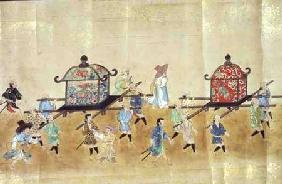 Part of the Sixth Korean Embassy to Japan at the time of Tokugawa Ietsuna's succession in 1651 possi