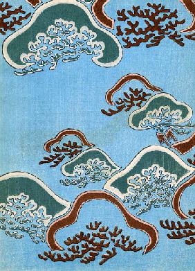 Woodblock Print of Coral