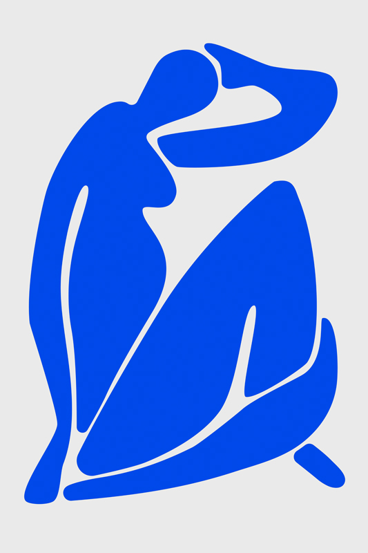 Henri Matisse Blue Collection #1 a jay stanley