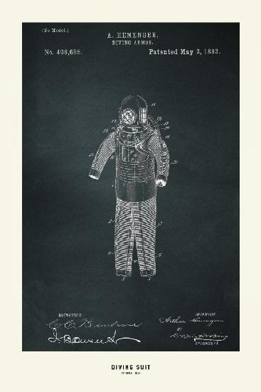 Diving Suit   Patented 1893