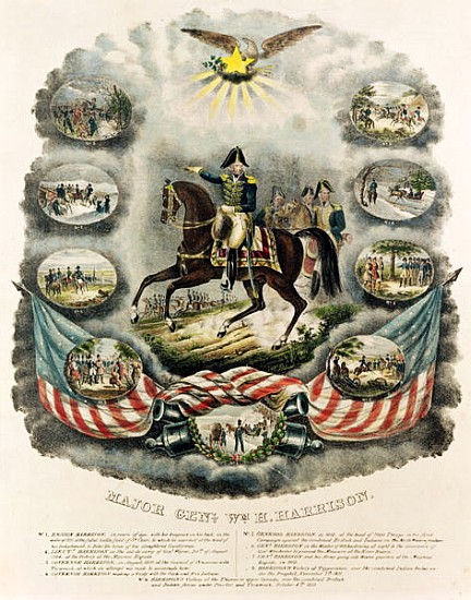 Major General William Henry Harrison, c.1813 a J.C. Richard