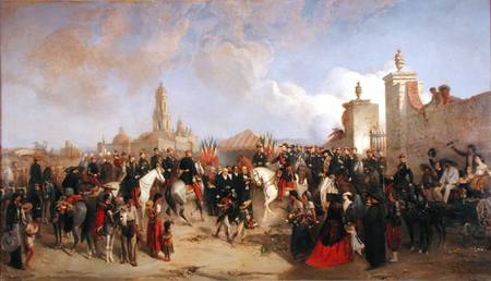 Entrance of the French Expeditionary Corps into Mexico City, 10th June 1863 a Jean Adolphe Beauce