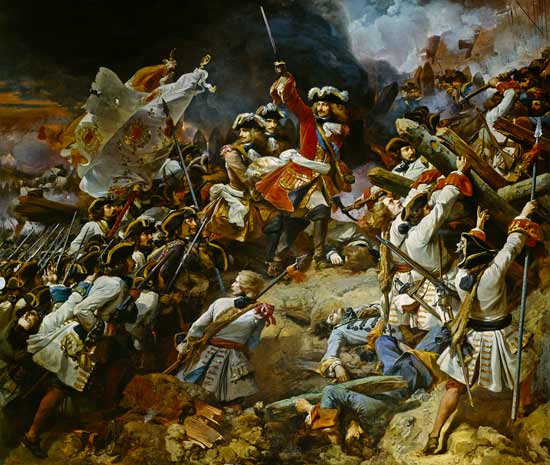 Battle of Denain, 24th July 1712 a Jean Alaux
