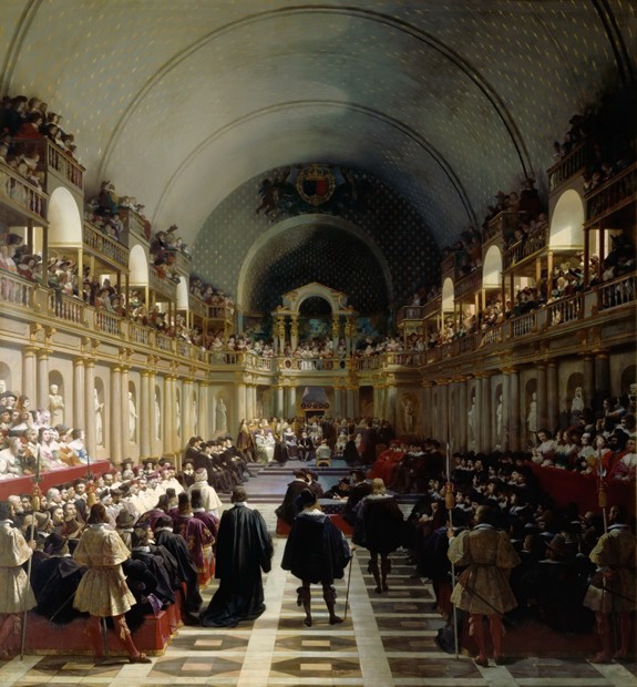 The assembly of the Estates-General on October 27, 1614 a Jean Alaux