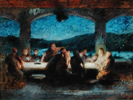 The Last Supper a Jean Alexandre Joseph Falguiere