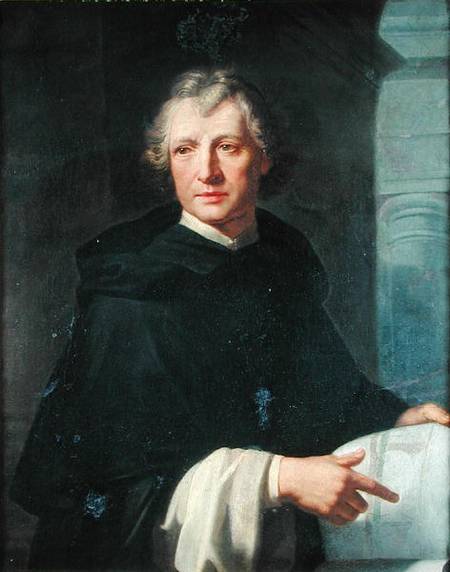 Portrait of Frere Francois Romain (1646-1735) a Jean Andre