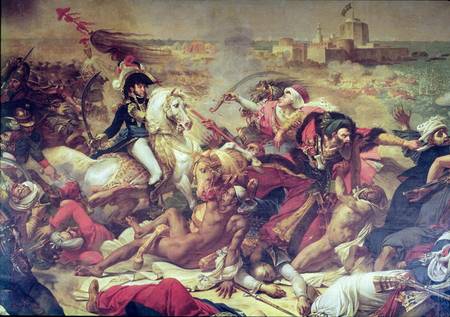 The Battle of Aboukir a Jean-Antoine Gros