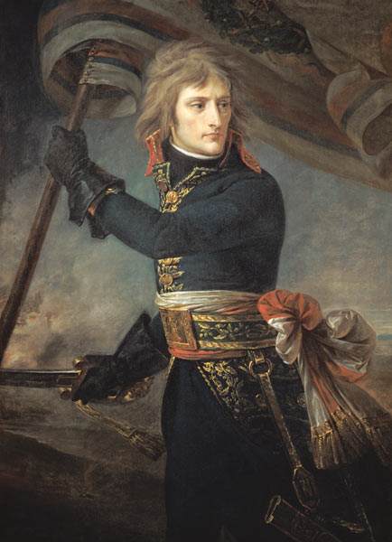 General Bonaparte (1769-1821) on the Bridge at Arcole a Jean-Antoine Gros