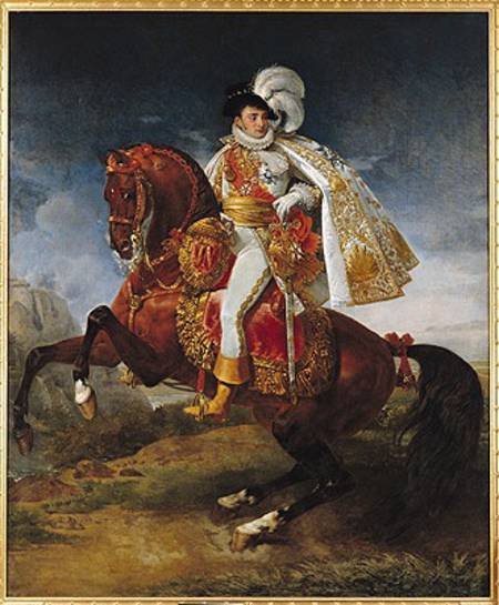 Equestrian Portrait of Jerome Bonaparte (1784-1860) a Jean-Antoine Gros