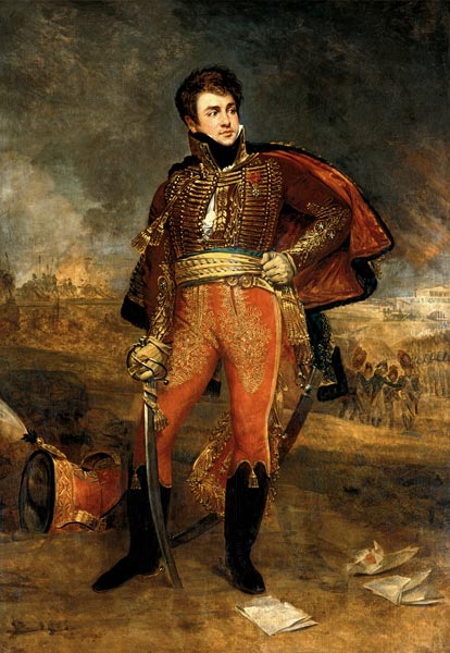 Portrait of General Francois Fournier-Sarvoleze (1773-1827) a Jean-Antoine Gros