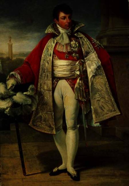 Portrait of Marshal Geraud Christophe Duroc Duke of Friuli (1772-1813) a Jean-Antoine Gros