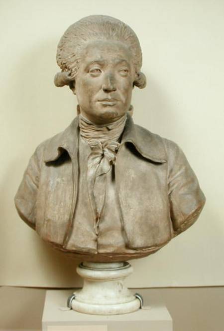 Bust of Marie Jean Antoine Nicolas de Caritat (1743-94) Marquis de Condorcet a Jean-Antoine Houdon