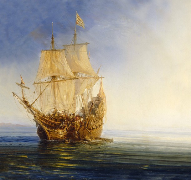 Capture a galleon a Jean Antoine Theodore Gudin