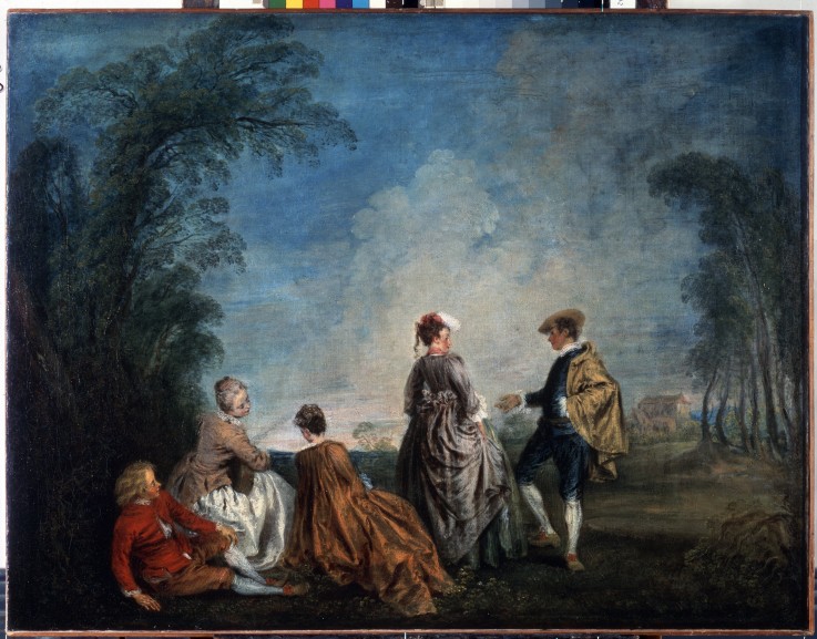 An Embarrassing Proposal a Jean Antoine Watteau