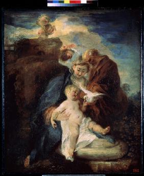 The Holy Family (Rest on the Flight into Egypt)