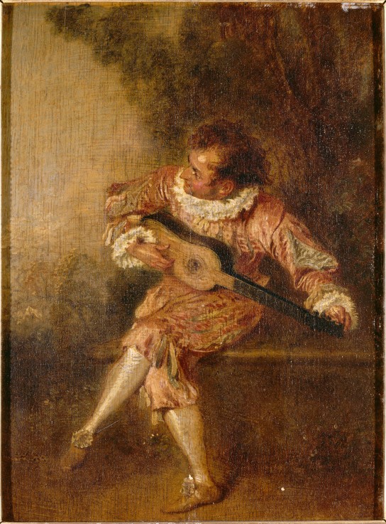 Mezzetino a Jean Antoine Watteau
