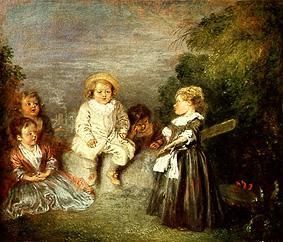 (children wed Heureux âge for it in it ' for or) a Jean-Antoine Watteau