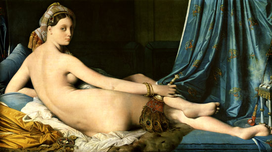 La grande Odalisca a Jean Auguste Dominique Ingres