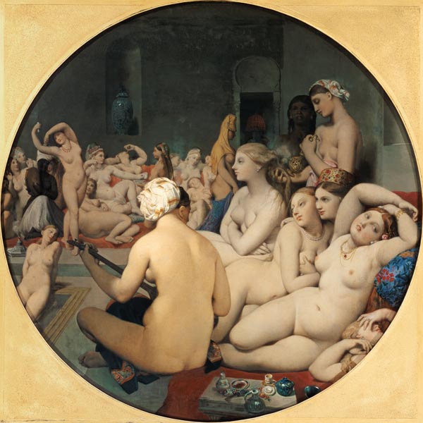Il bagno turco a Jean Auguste Dominique Ingres
