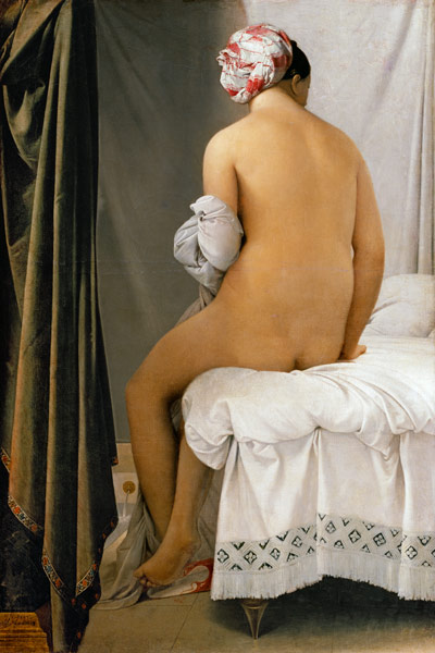 The taking a bath of Valpençon a Jean Auguste Dominique Ingres