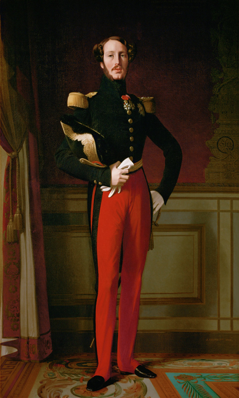Prince Ferdinand Philippe, Duke of Orléans (1810-1842) a Jean Auguste Dominique Ingres