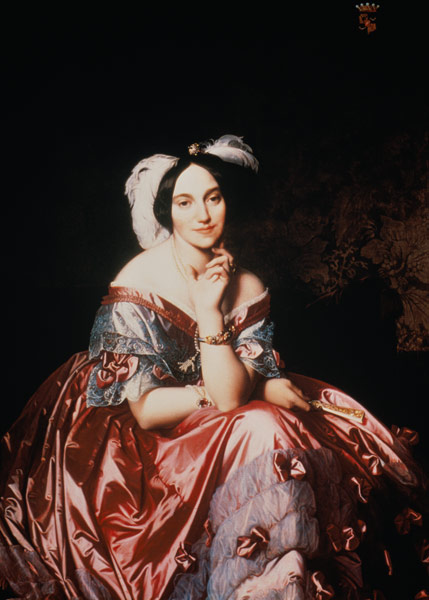 Betty de Rothschild a Jean Auguste Dominique Ingres