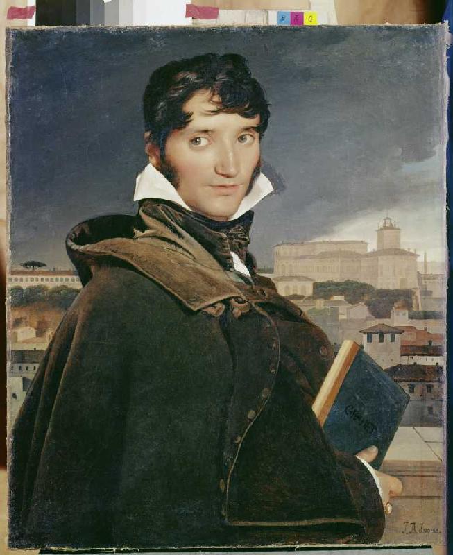 Bildnis des Malers Francois Marius Granet a Jean Auguste Dominique Ingres