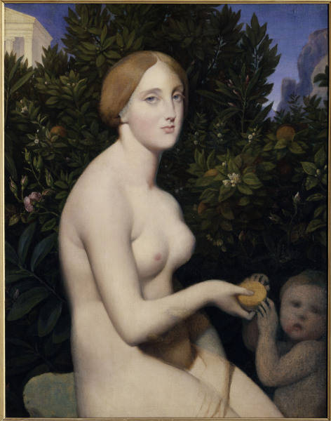 Venus on Paphos / Ingres / 1852/53 a Jean Auguste Dominique Ingres