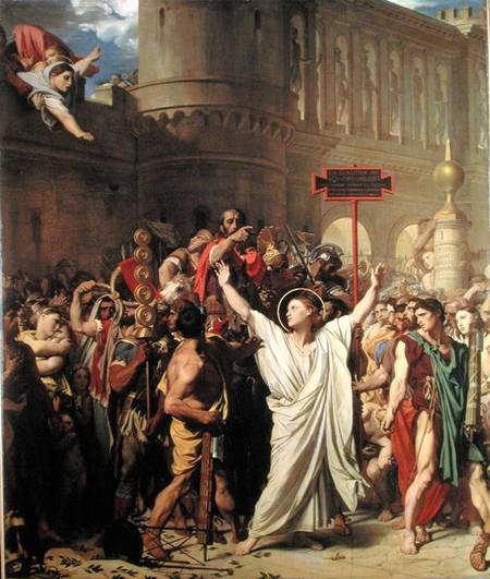 The Martyrdom of St. Symphorien a Jean Auguste Dominique Ingres