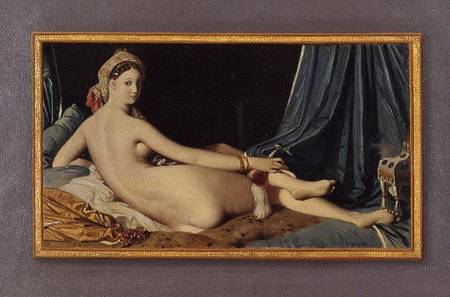Odalisque a Jean Auguste Dominique Ingres