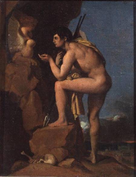 Oedipus and the Sphinx a Jean Auguste Dominique Ingres