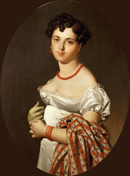 Portrait of Madame Cécile Panckoucke, née Bochet a Jean Auguste Dominique Ingres
