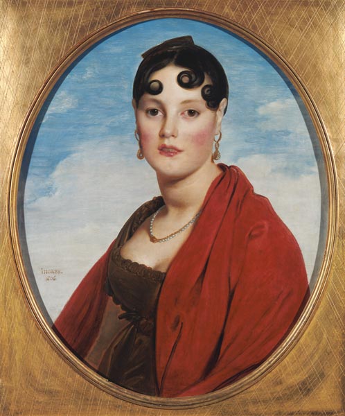Portrait of Madame Aymon, or La Belle Zelie a Jean Auguste Dominique Ingres