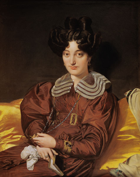 Portrait of Madame Marcotte de Sainte-Marie (1803-62) a Jean Auguste Dominique Ingres
