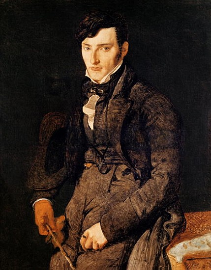 Portrait of Jean-Pierre-Francois Gilibert (1783-1850) 1804-05 a Jean Auguste Dominique Ingres