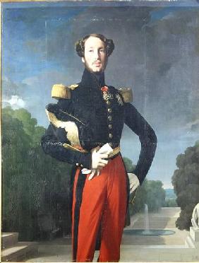 Ferdinand-Philippe (1810-42) Duke of Orleans in the Park at Saint-Cloud