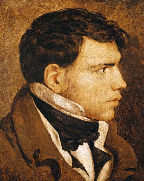 Portrait of a Young Man a Jean Auguste Dominique Ingres