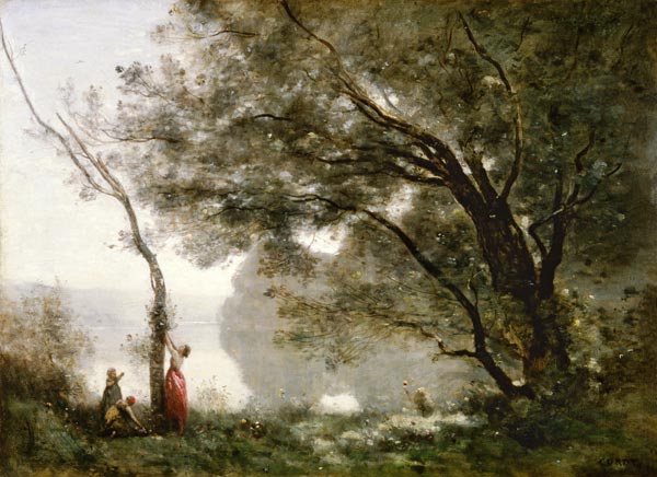 Memory of Mortefontaine a Jean-Babtiste-Camille Corot