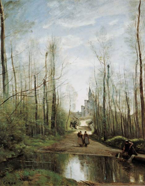 Memory of Marissel a Jean-Babtiste-Camille Corot