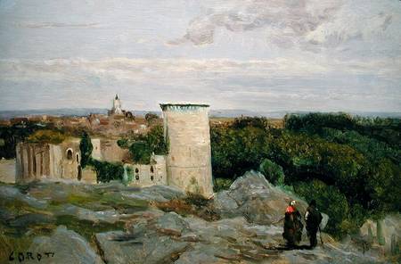 Castle of Falaise a Jean-Babtiste-Camille Corot