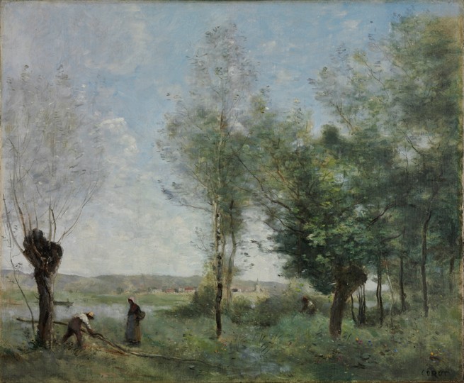 Memory of Coubron a Jean-Babtiste-Camille Corot