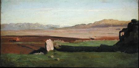 Italian Landscape a Jean-Babtiste-Camille Corot