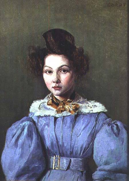 Marie Louise Sennegon a Jean-Babtiste-Camille Corot
