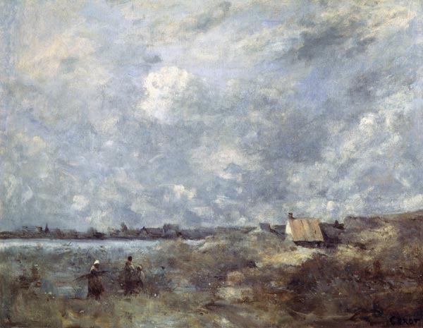 Stormy Weather. Pas de Calais a Jean-Babtiste-Camille Corot