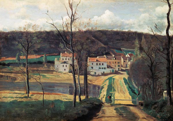 Ville-d'Avray a Jean-Babtiste-Camille Corot