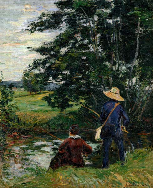 The Anglers, c.1885 a Jean Baptiste Armand Guillaumin